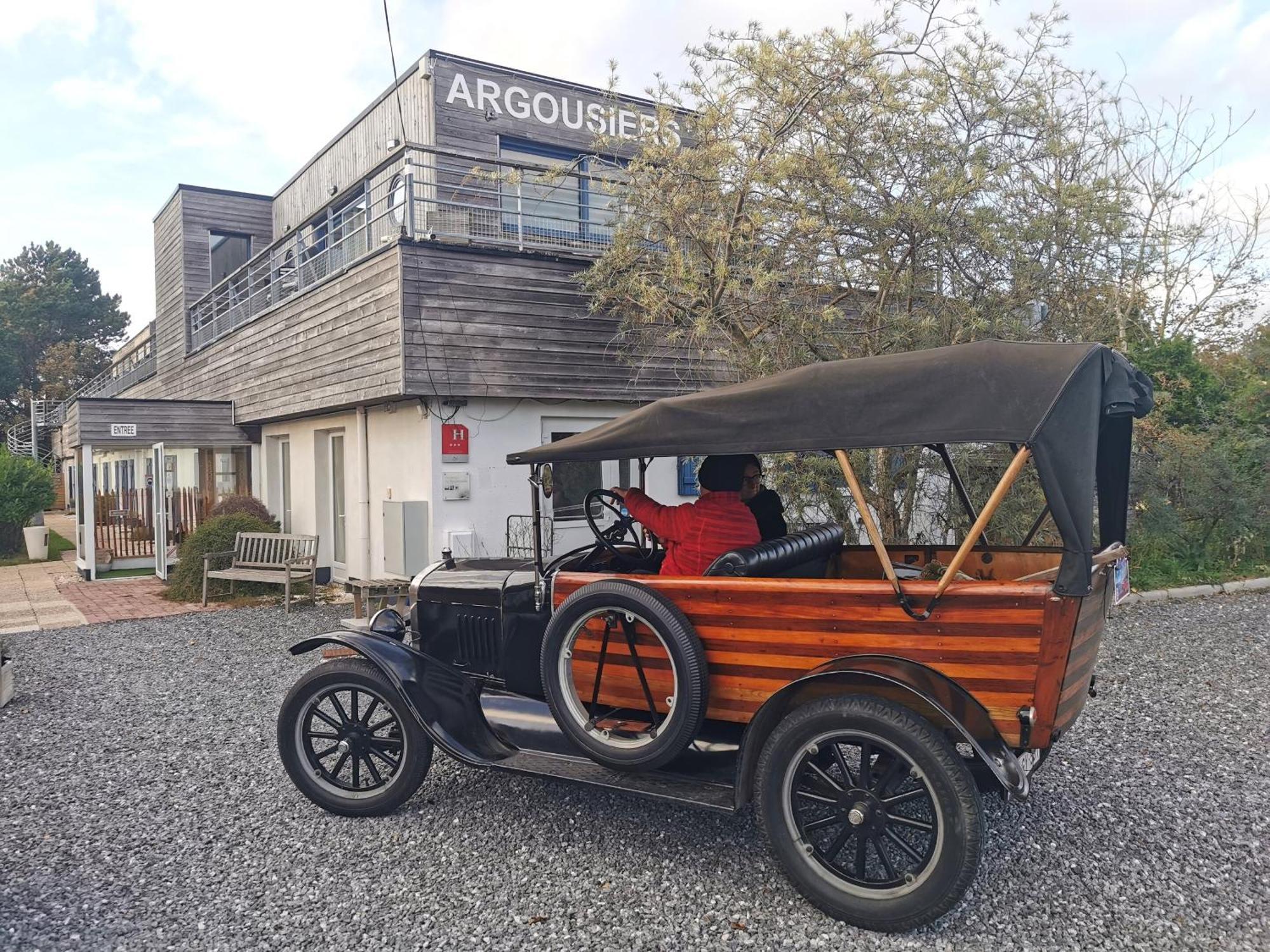Hôtel Des Argousiers Ambleteuse Exterior foto